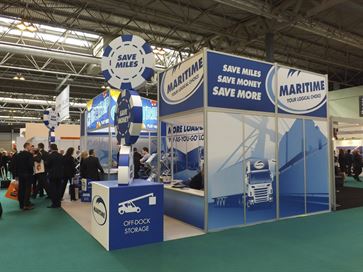 Maritime exhibition stand - NEC 2014 image 6
